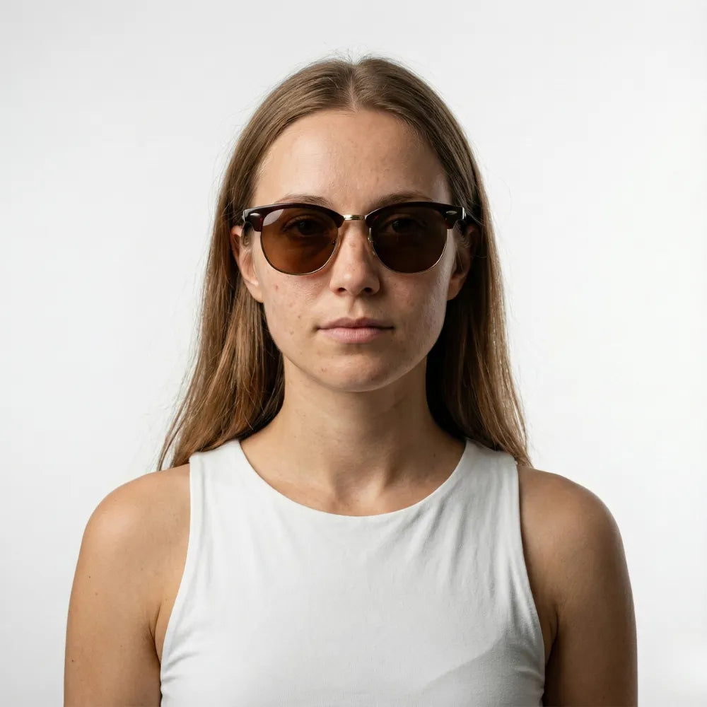 Browline sunglasses by HARO Eyewear — Capri Malaparte editorial